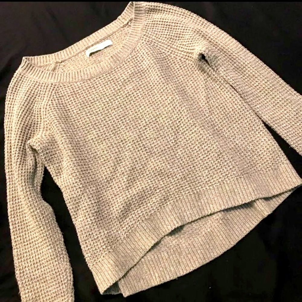 Gray sweater